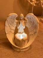 Angel Candle Lamp – Elegant Ambient Decor Lighting for Home & Office