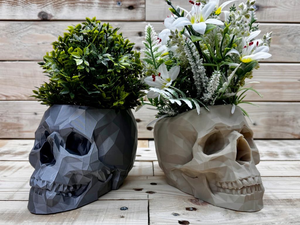 Skull Planter – Edgy Indoor Pot for Succulents & Plants