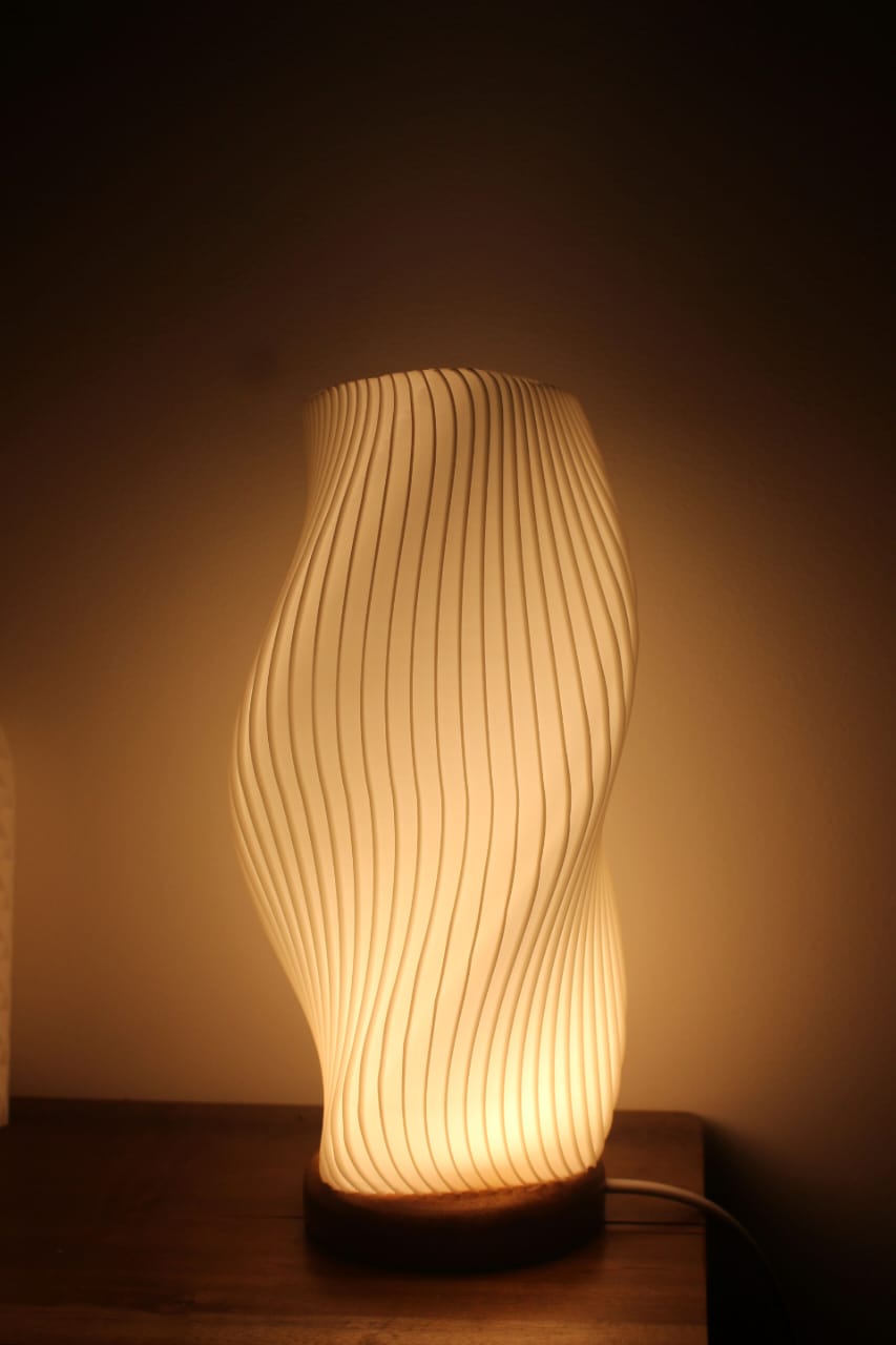 Modern Decorative Lamps – Unique Geometric & Spiral Designs – Minimalist Home & Office Décor – Durable, Lightweight & Eco-Friendly