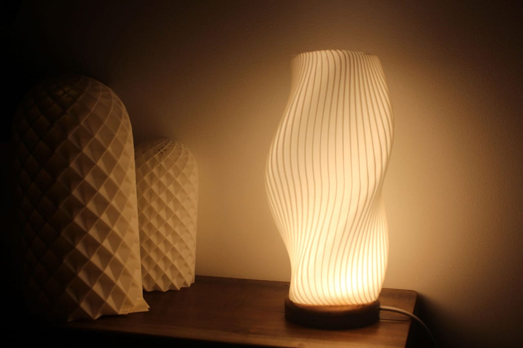 Modern Decorative Lamps – Unique Geometric & Spiral Designs – Minimalist Home & Office Décor – Durable, Lightweight & Eco-Friendly